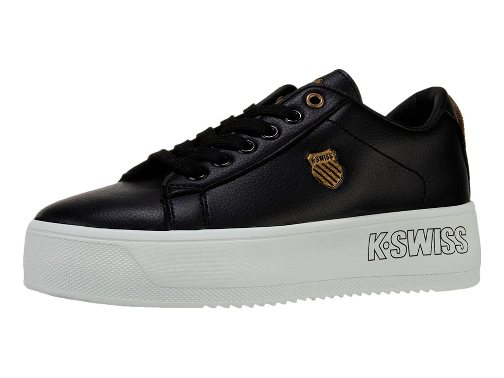 Tenis K SWISS Trinity Platform Negro para Mujer
