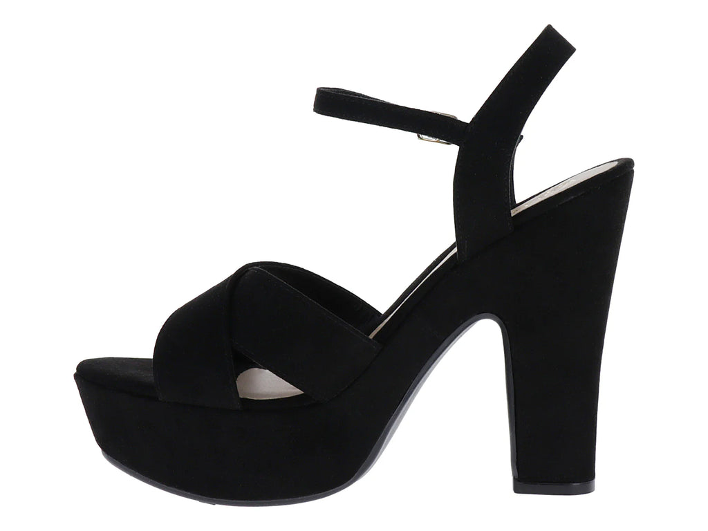 Sandalias de Plataforma ROZE Negro para Mujer