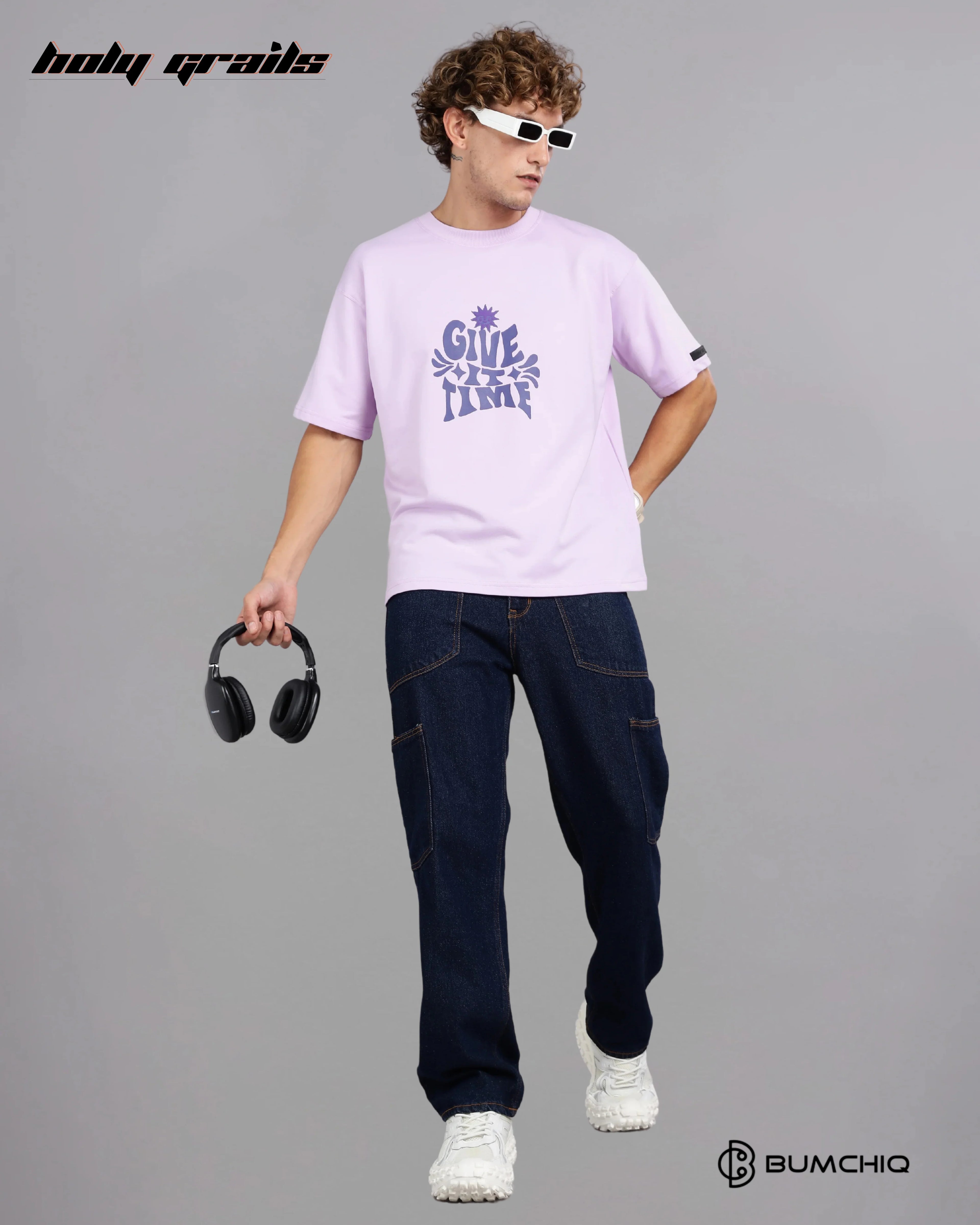 Fake Make Pink Oversize Tee HG x Bumchiq
