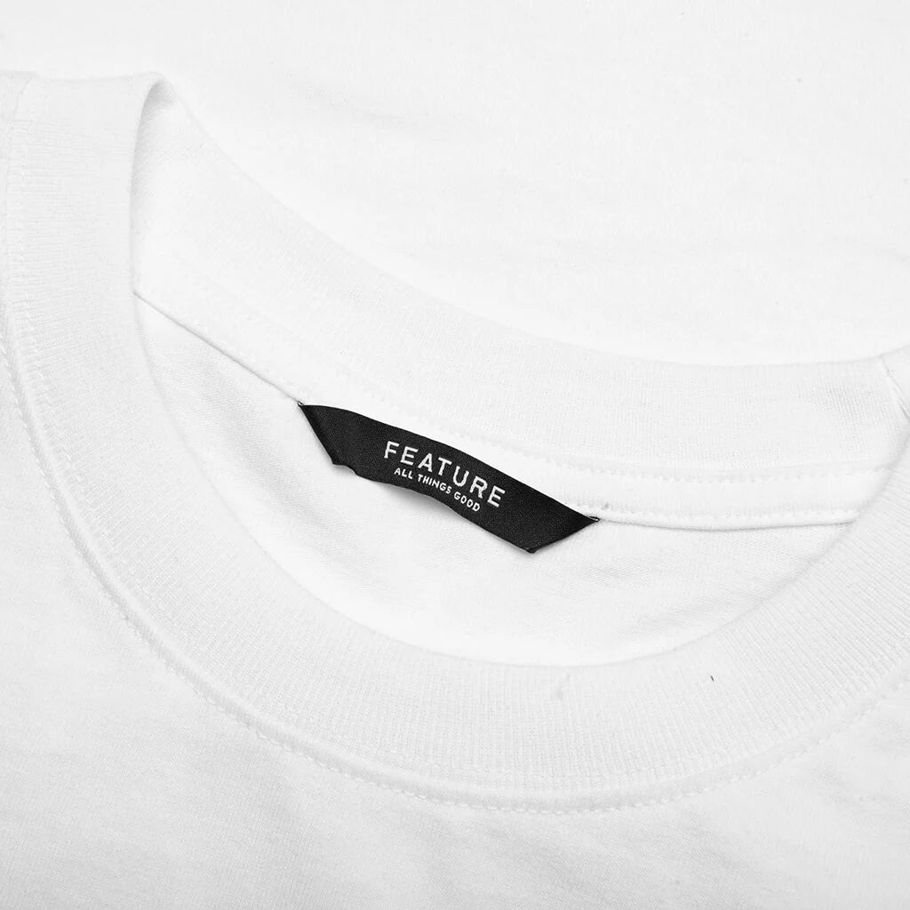 Bull Head Tee White