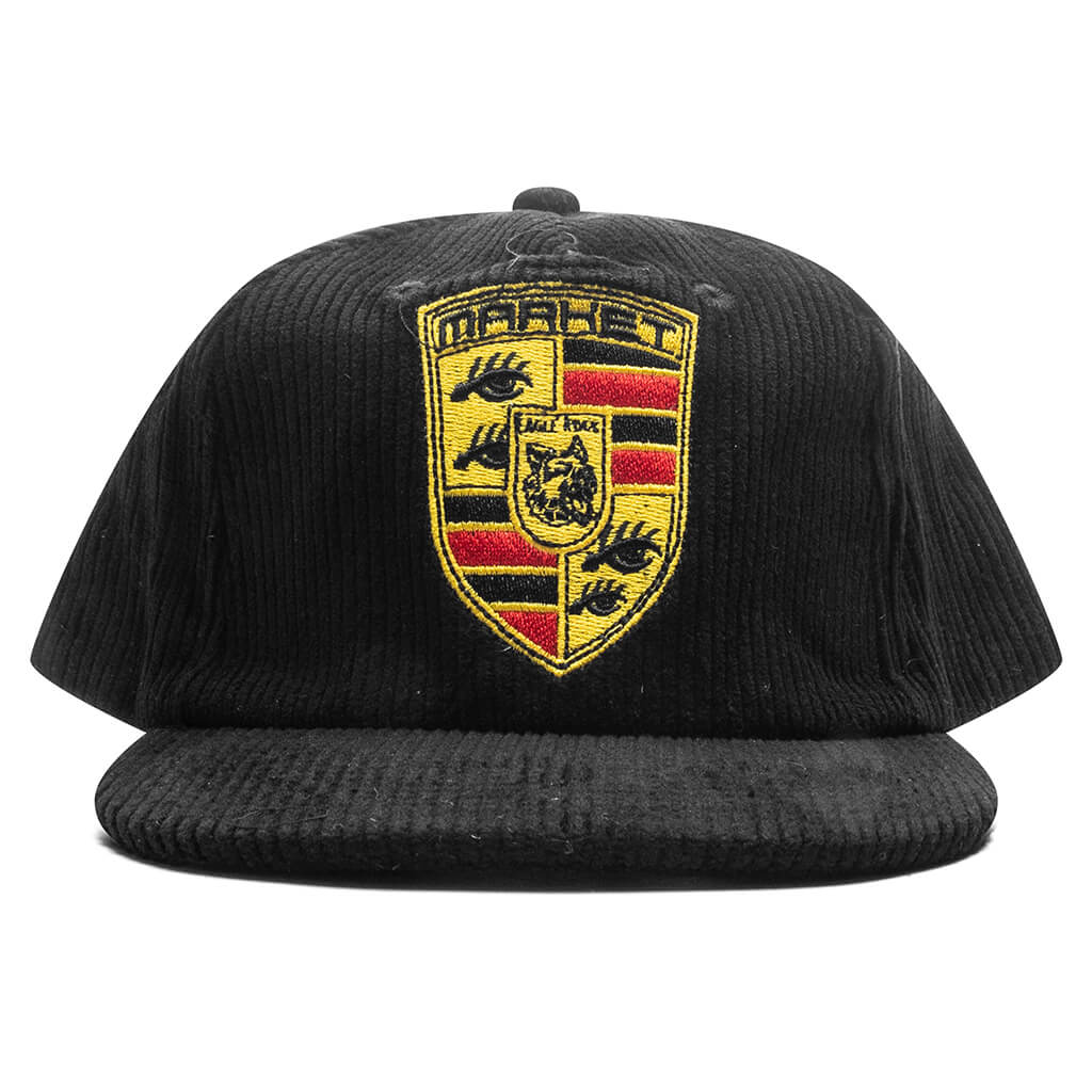 Ultimate 5 Panel Washed Black