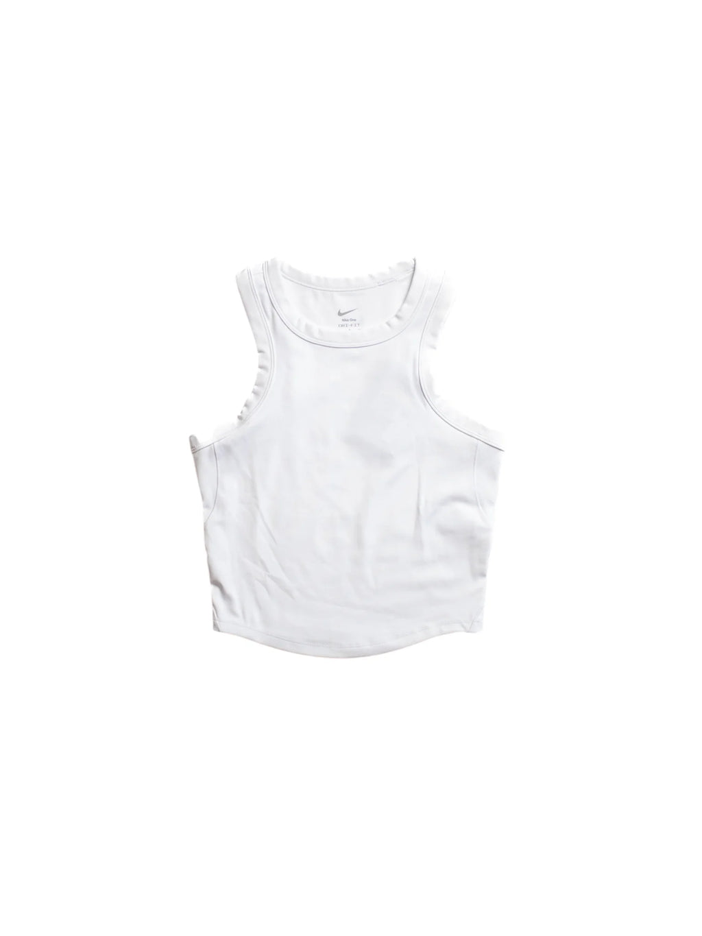 Nike Womens One Fitted Dri FIT Cropped Tank Top