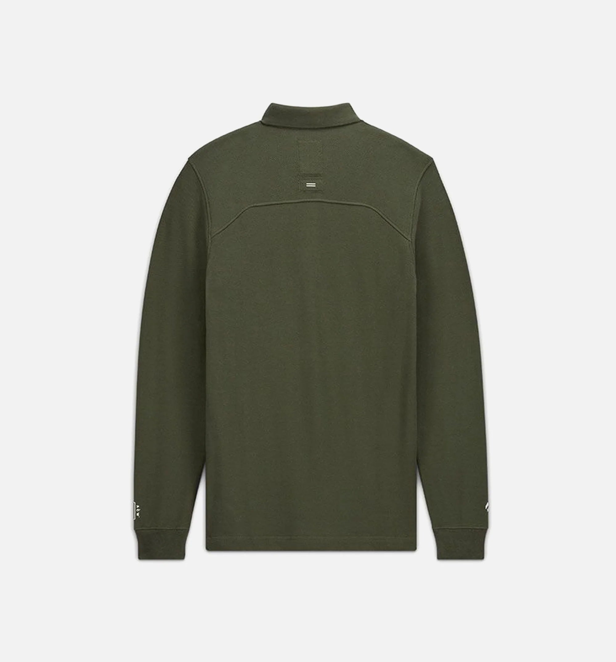 A COLD WALL Polo Mens Long Sleeve Shirt Green