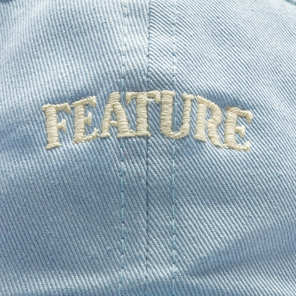 Arch Dad Hat Light Blue Transparent Yellow