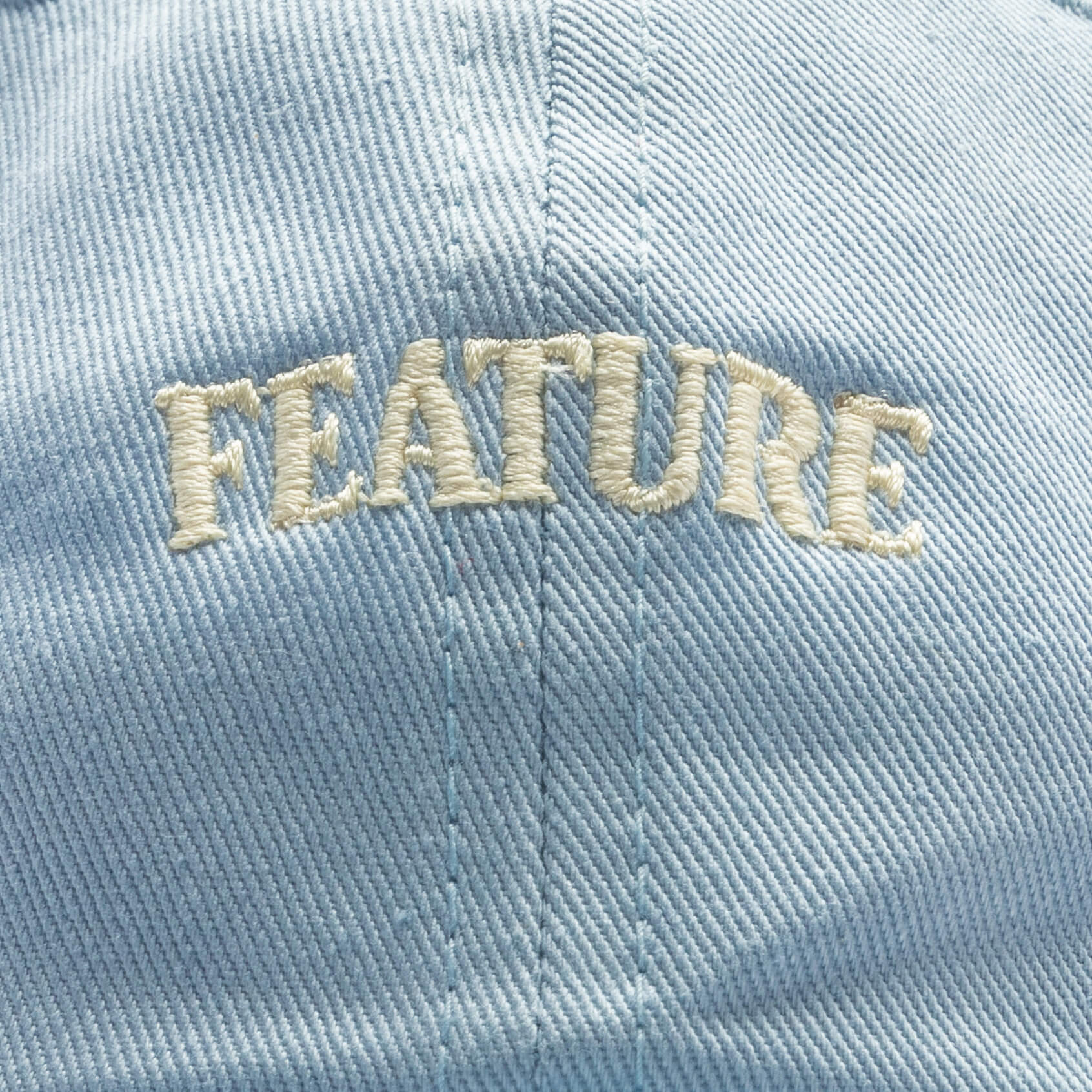 Arch Dad Hat Light Blue Transparent Yellow