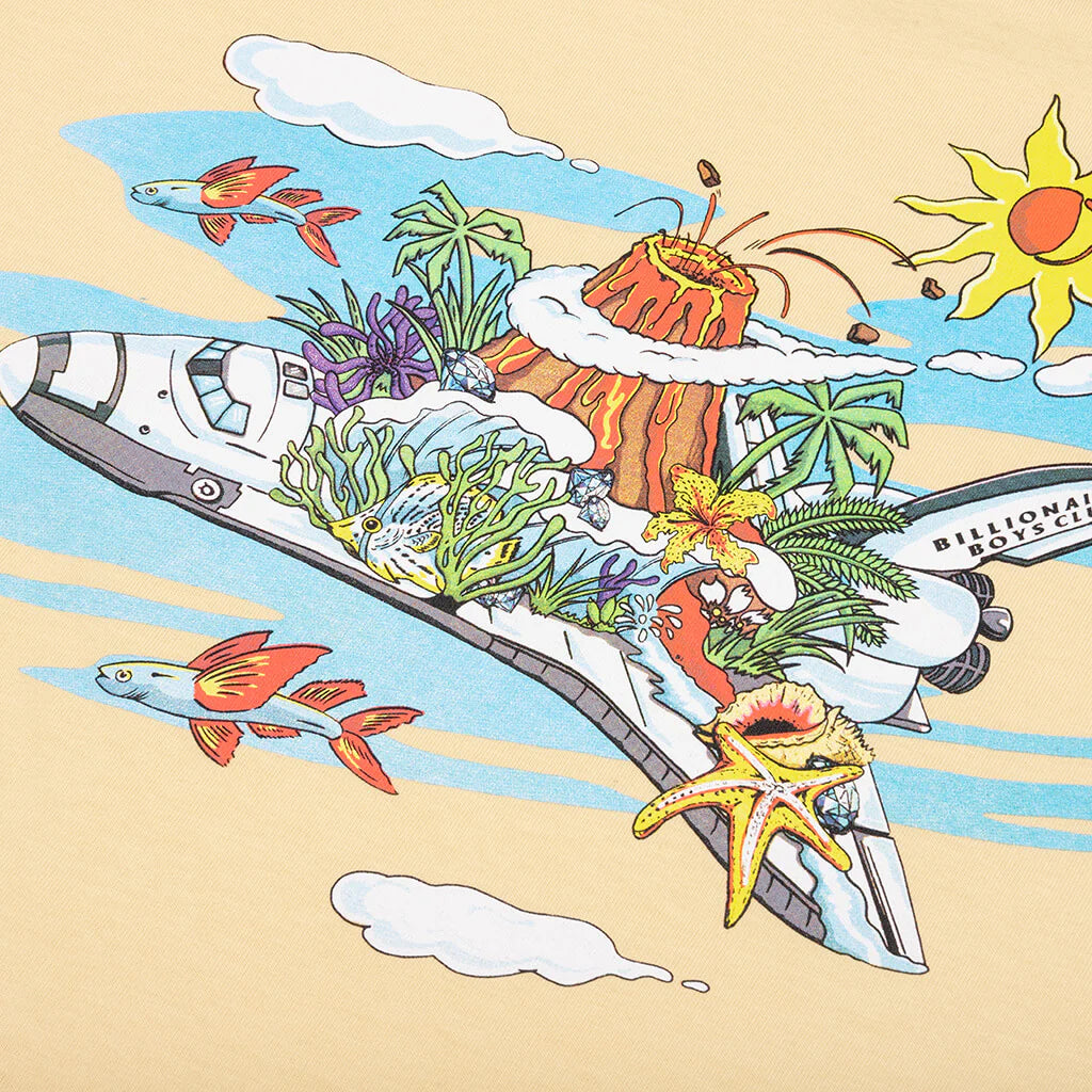 BB In Clouds S S Tee Beige