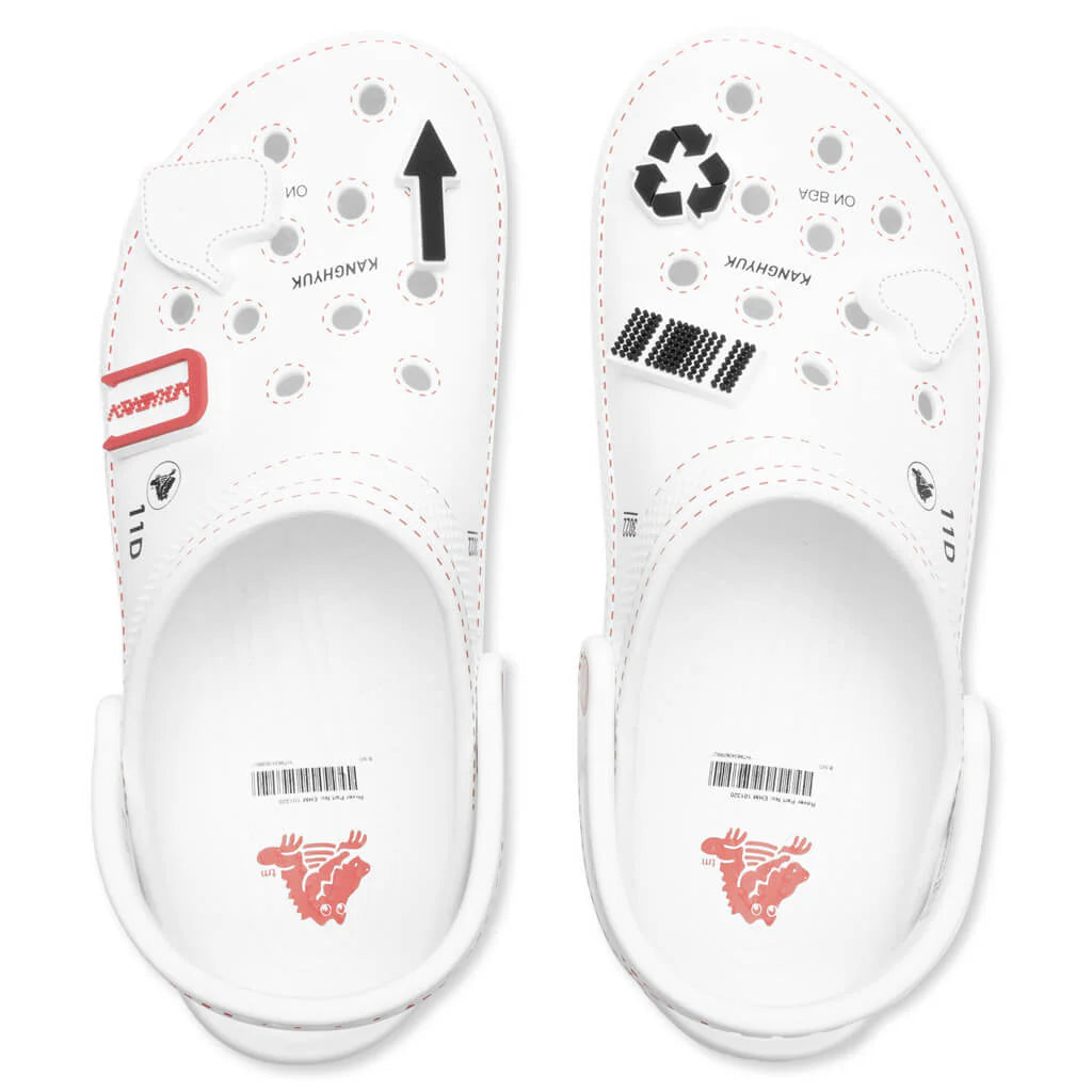 Crocs x Kanghyuk Classic Clog White