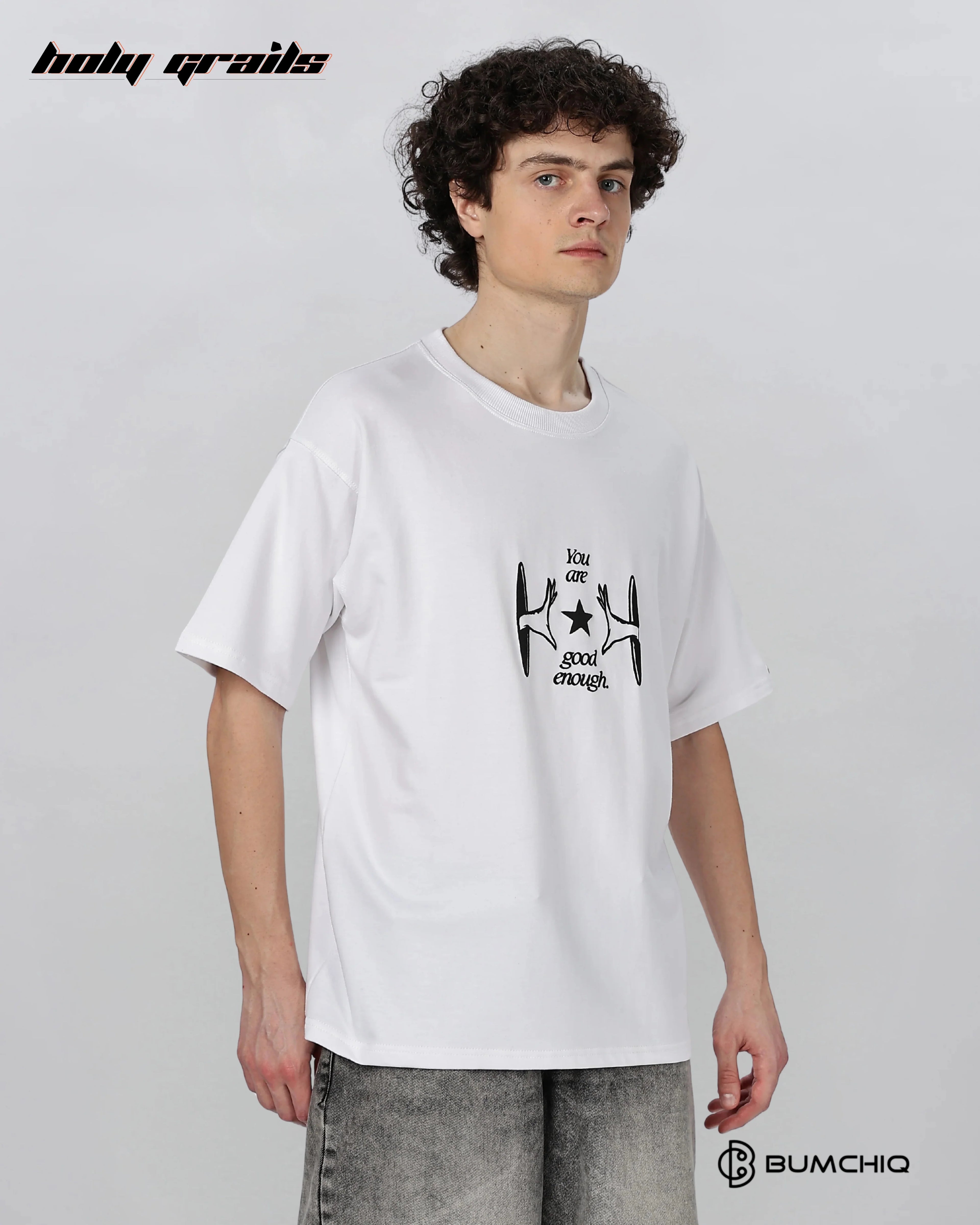 Muse Era White Oversize Tee HG x Bumchiq