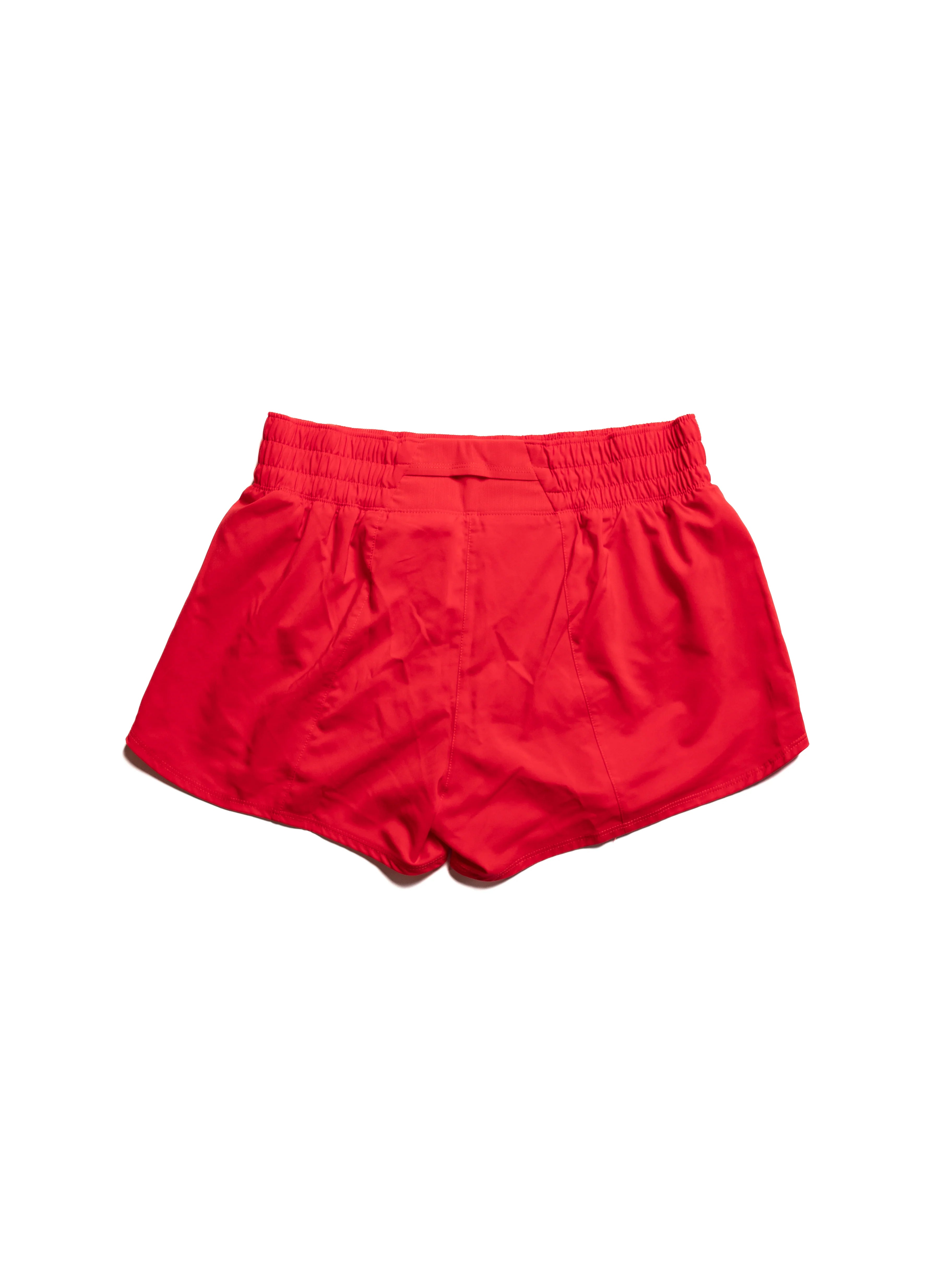 Nike Womens Dri FIT Mid Rise 3 Brief Lined Shorts