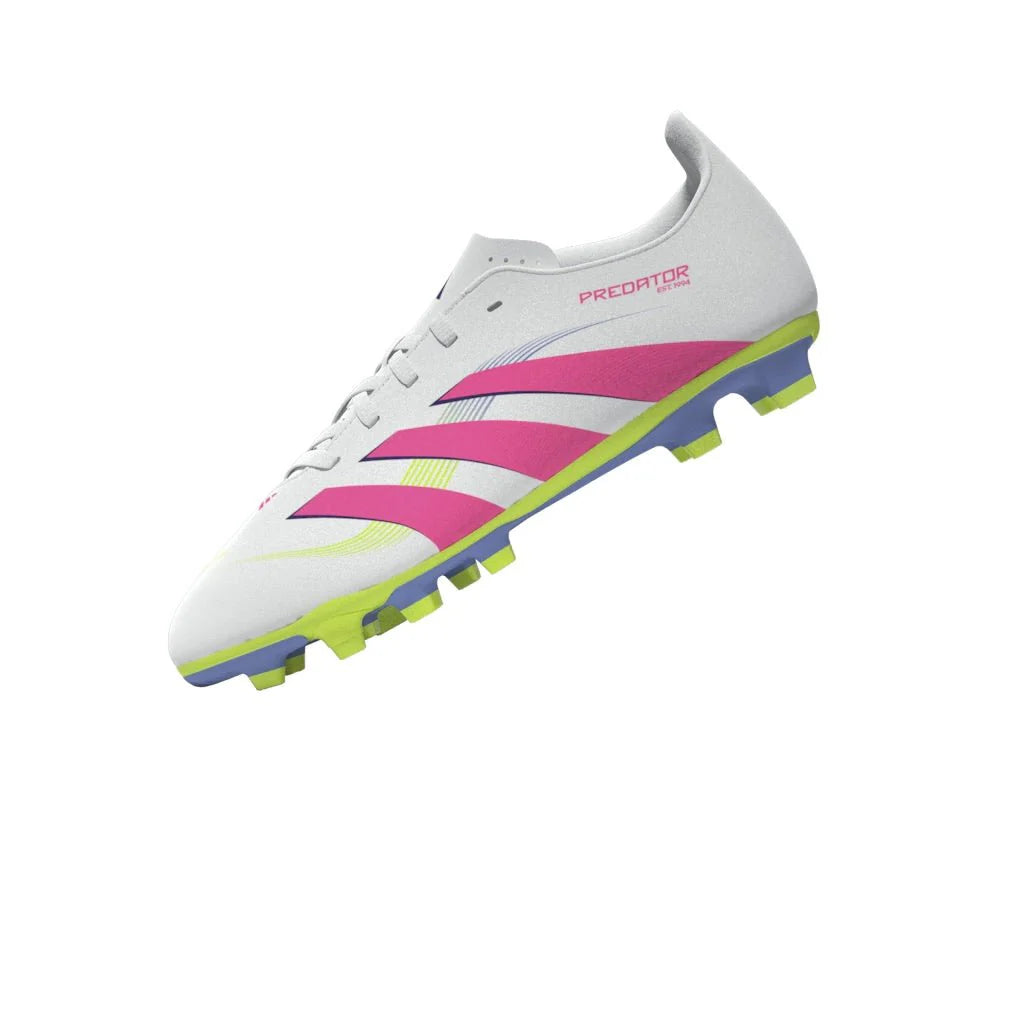 adidas Predator Club Firm Multi Ground Boots Junior White Pink