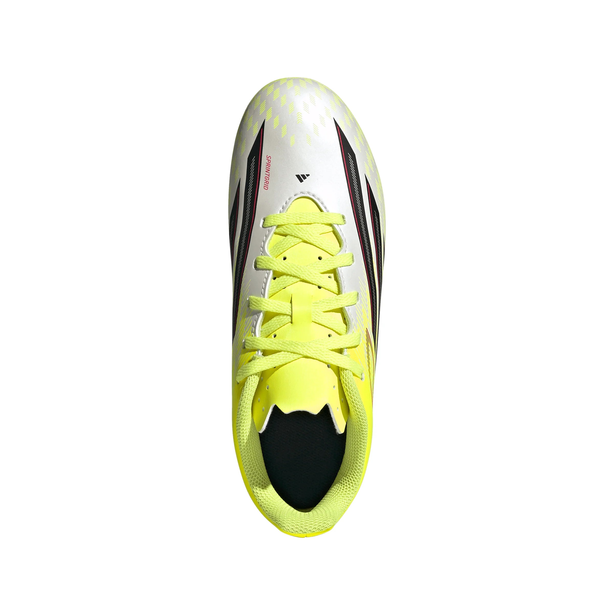 adidas F50 Club FG MG Firm Ground Multi Ground Youth Soccer Cleats Yellow Black Red