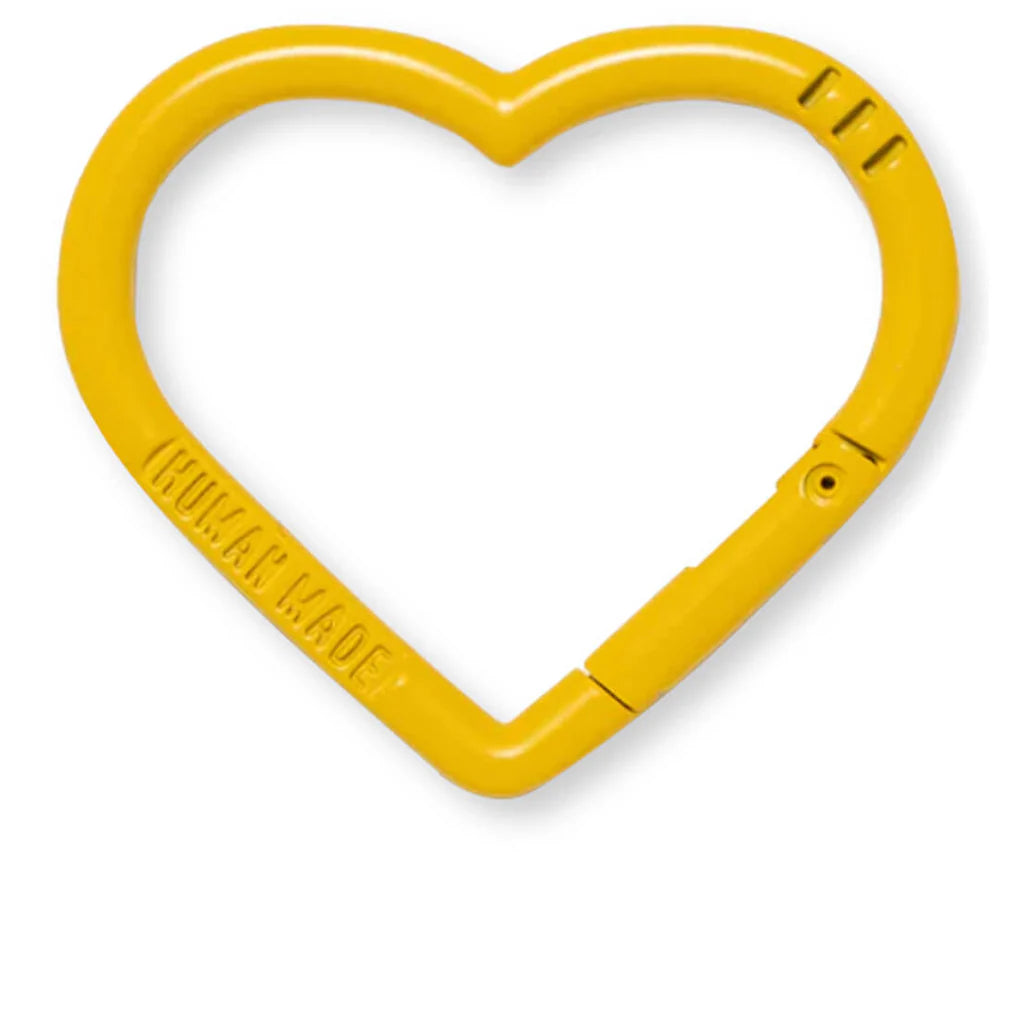 Heart Carabiner Yellow