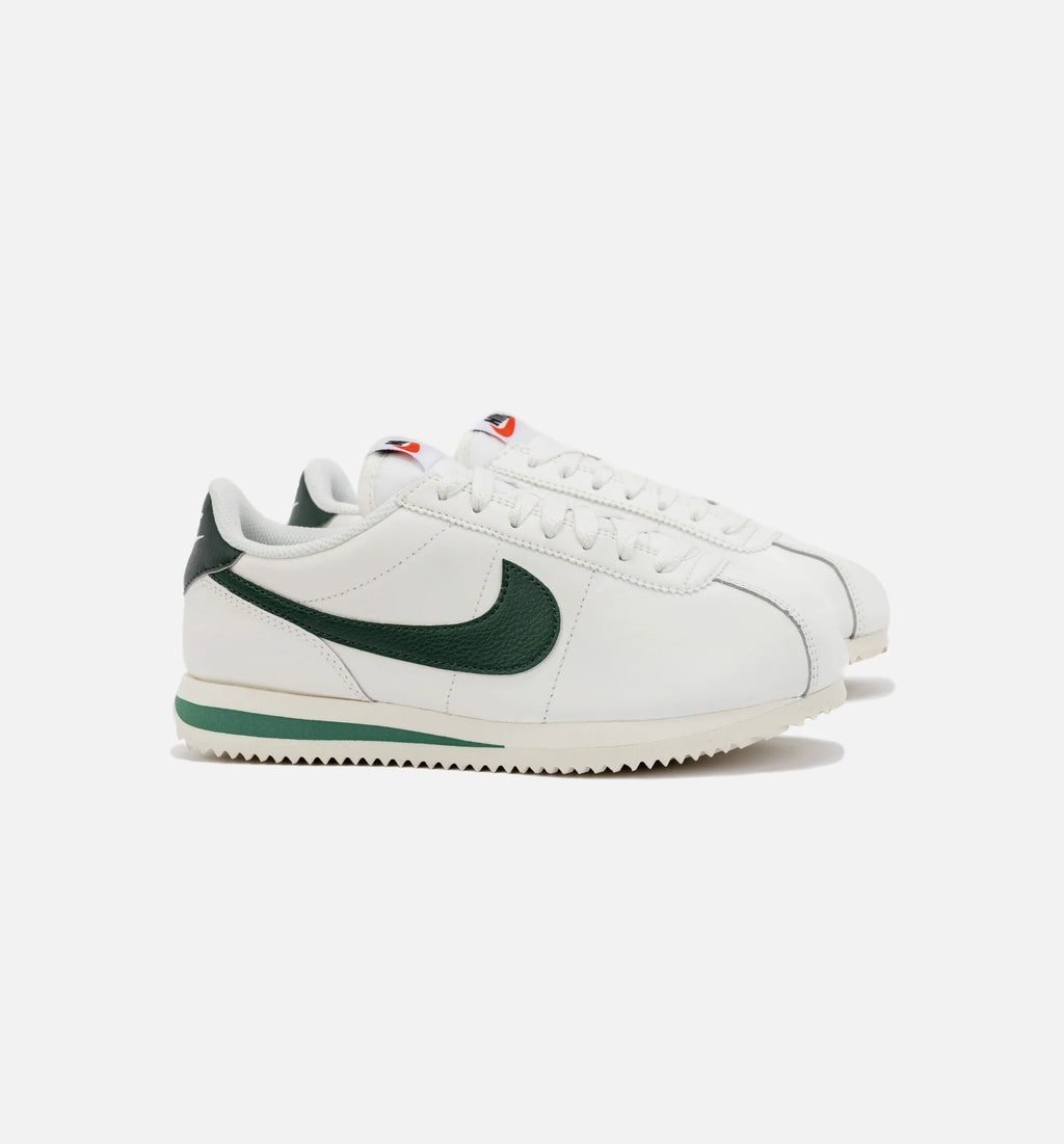 Cortez Womens Lifestyle Shoe Green White