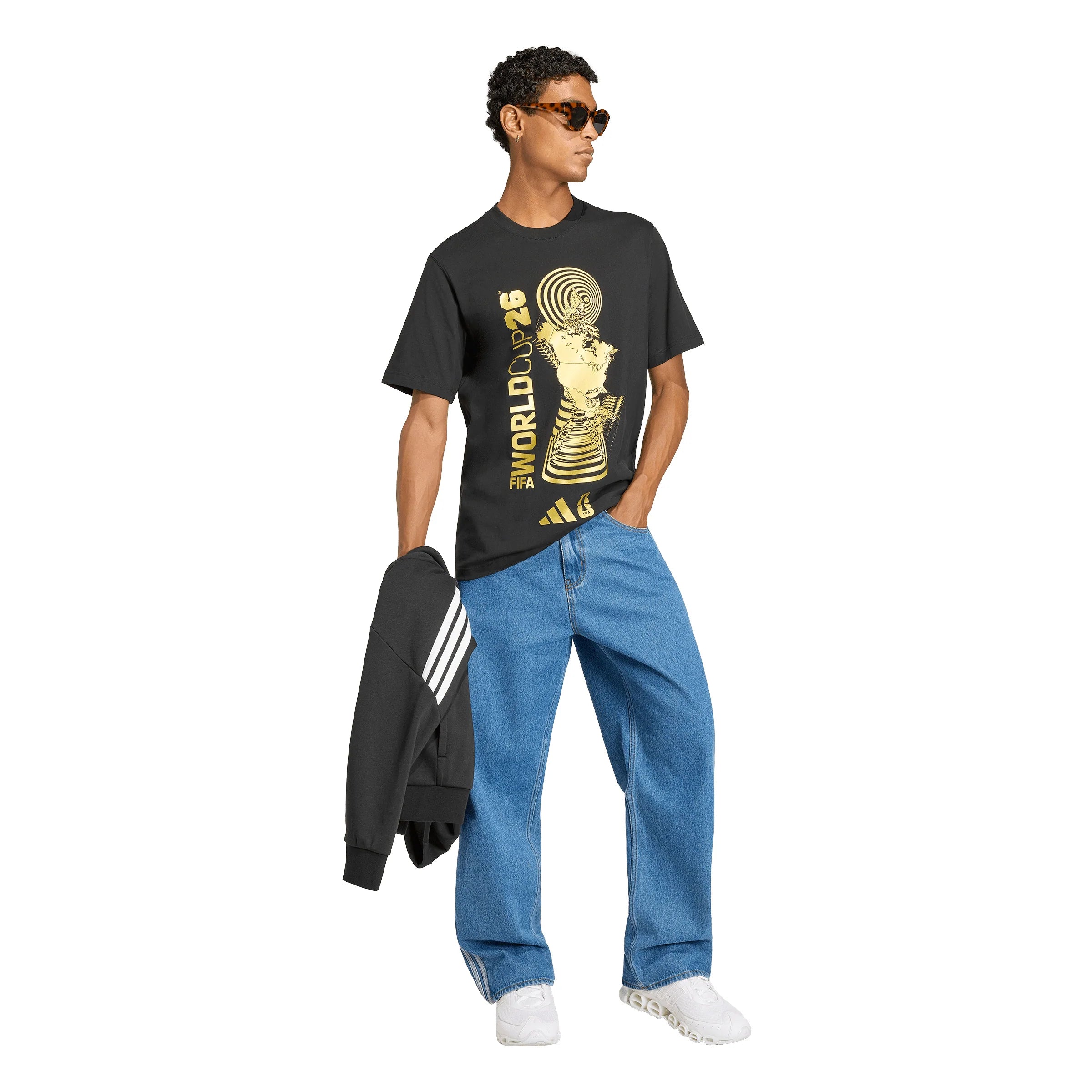 FIFA World Cup 26 World Cup Tour Mens Soccer T Shirt Black