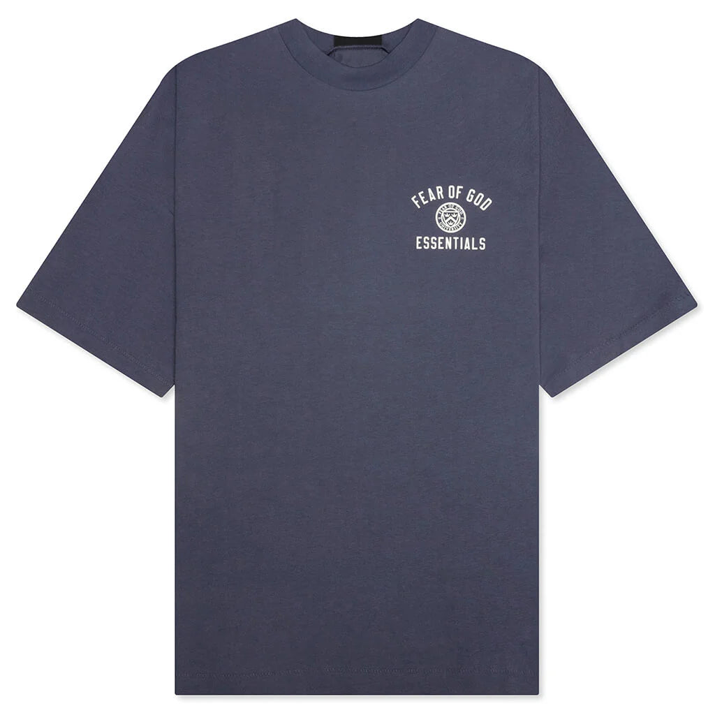 Jersey Crewneck Tee Marine