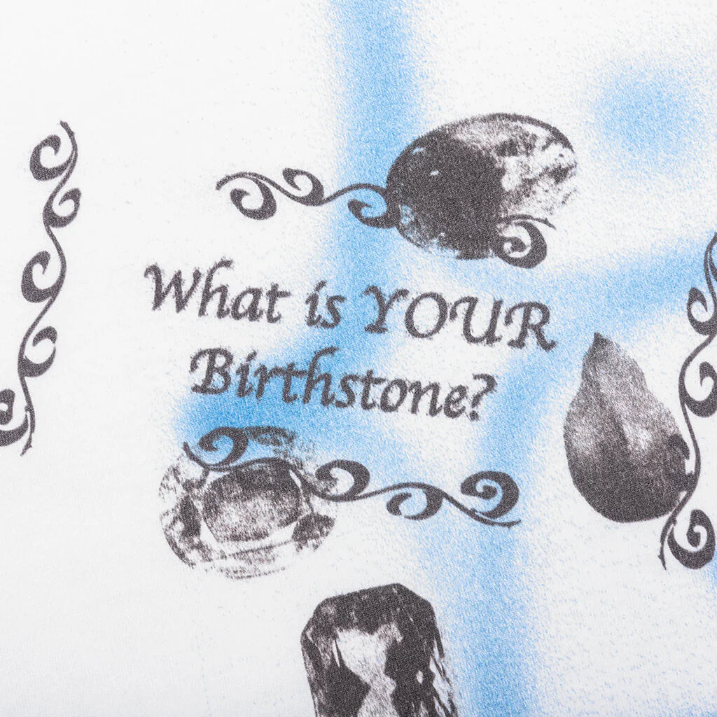 Birthstone Tee White