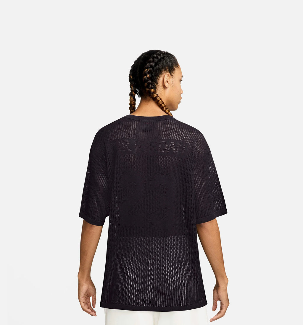 Knit Football Mens Jersey Off Noir Dark Smoke Grey