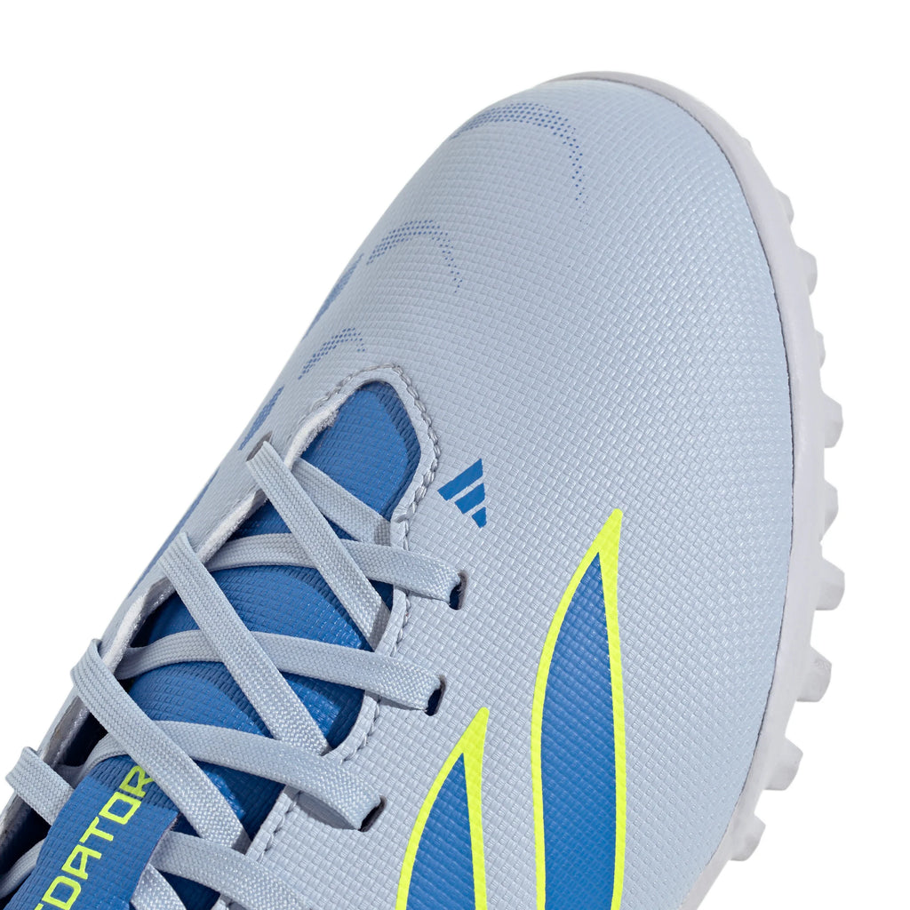 adidas Predator Club TF Turf Youth Soccer Cleats Sky Blue Yellow