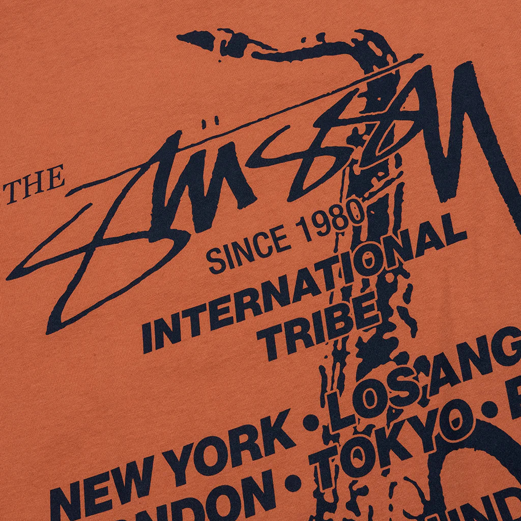 Beat Sounds Pigment Dyed Tee Rust