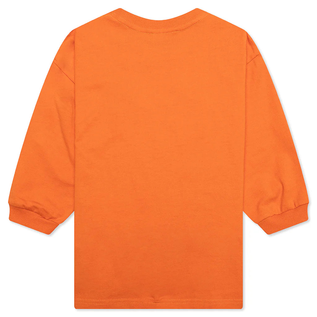 Kids Academy L S T Shirt Burnt Orange