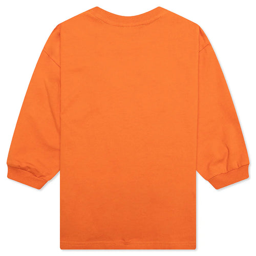 Kids Academy L S T Shirt Burnt Orange