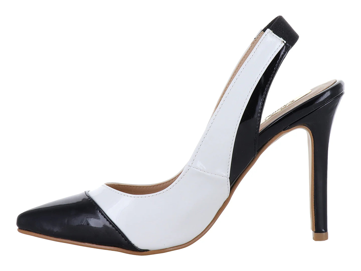 Zapatillas Stiletto OYYI Negro y Latte para Mujer