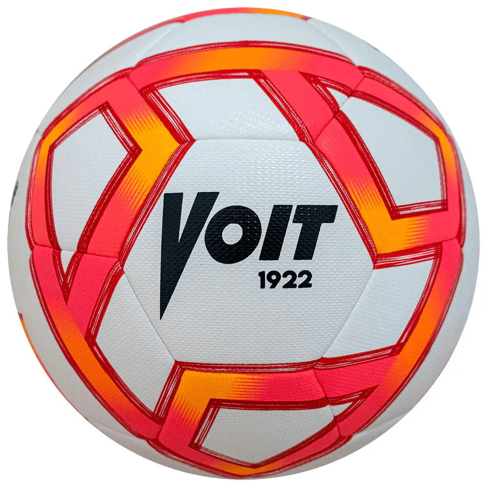 Voit Replica Hybrid High 2022 Soccer Ball White Hi Vis Orange