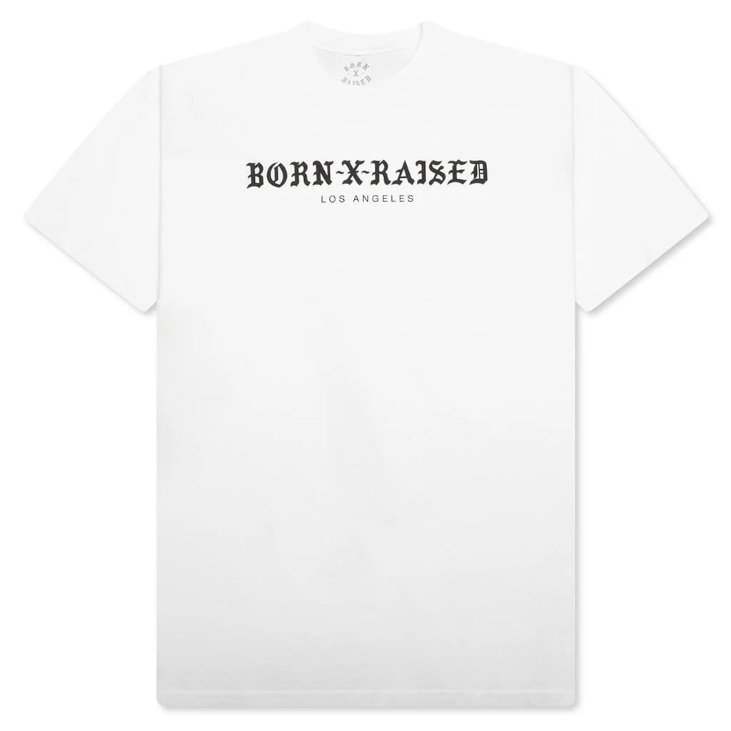 BxR Standard LA S S Tee White