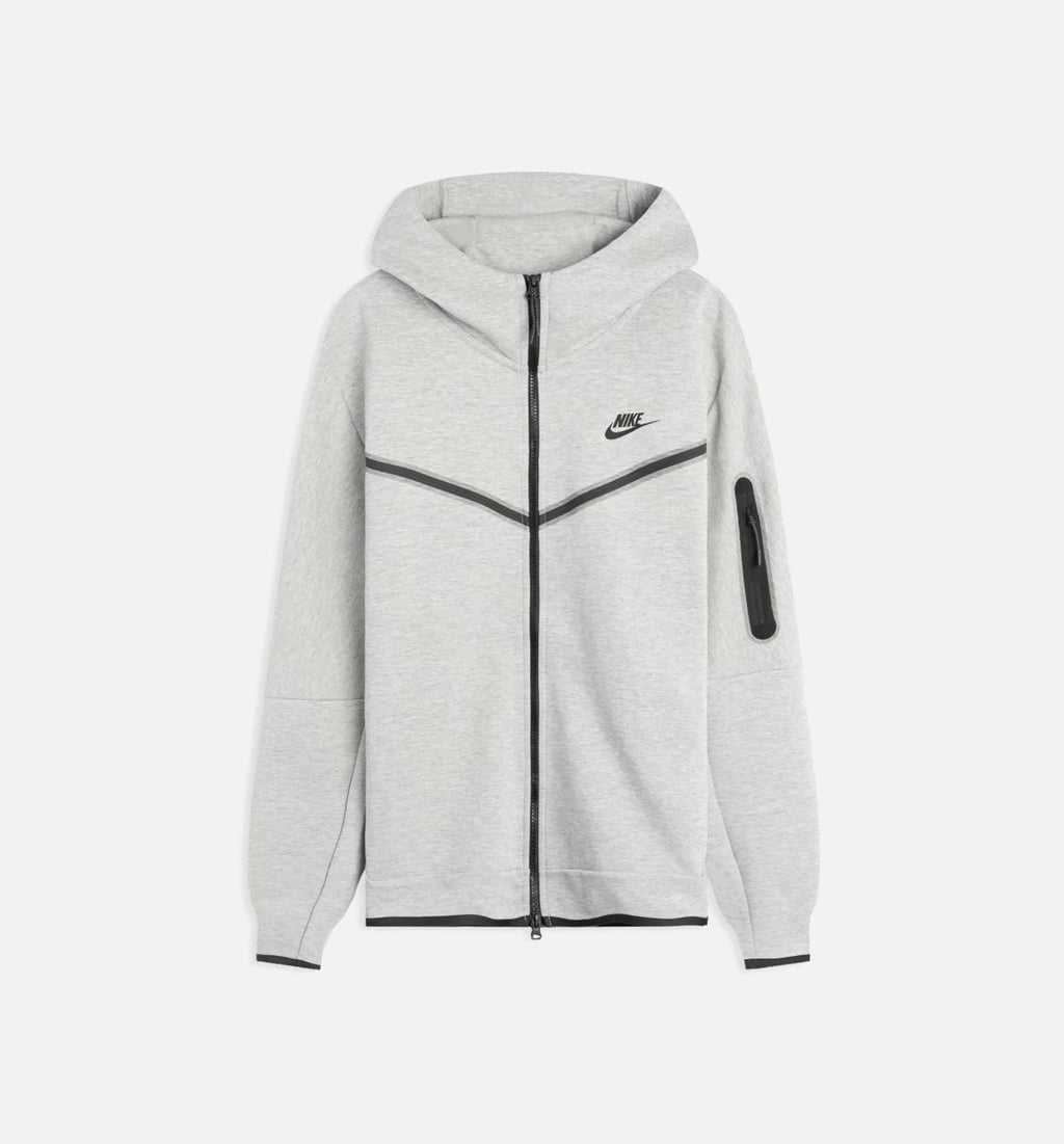 Sportswear Tech Fleece Full Zip Hoodie Mens Hoodie Grey