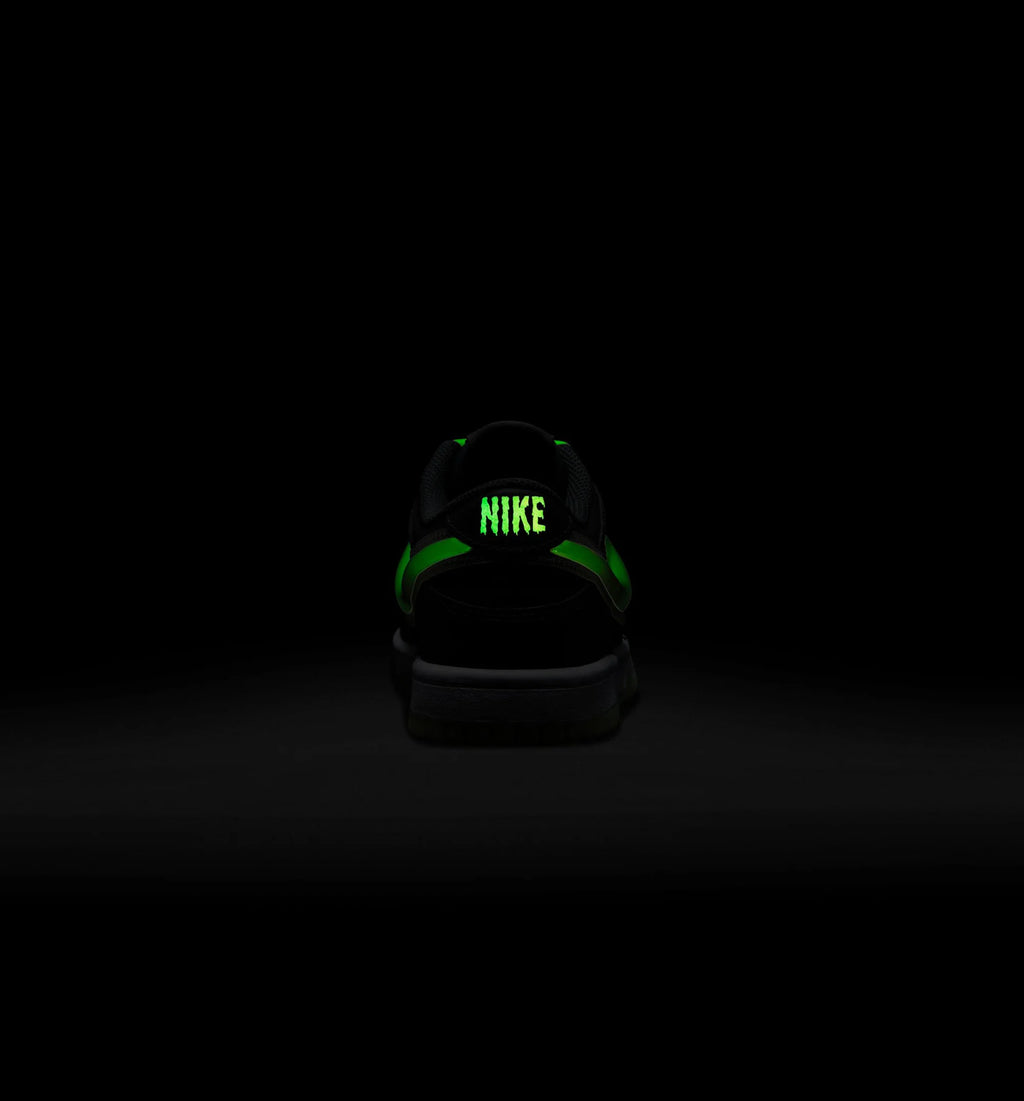 Dunk Low Glow In The Dark Grade School Lifestyle Shoe Iron Grey Lime Ice White Cool Grey