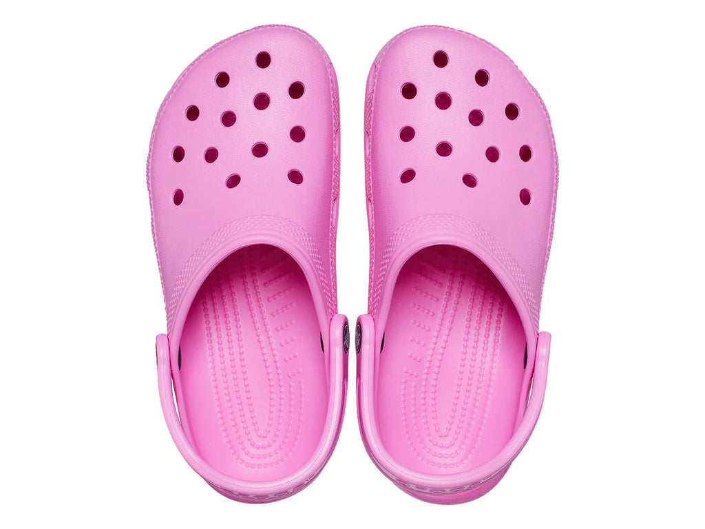 Zuecos Crocs Classic Clog Color Rosa para Niña