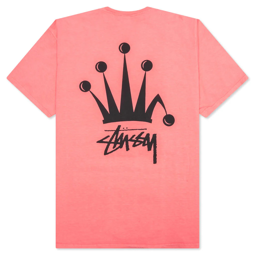 Regal Crown Pigment Dyed Tee Coral