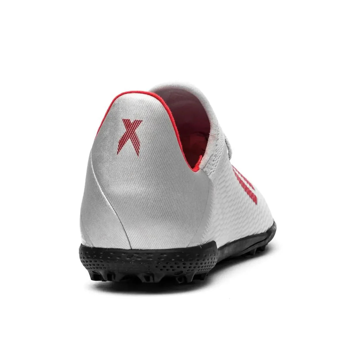 adidas Kids X Tango 193 TF J Silver Metallic High Risk Red