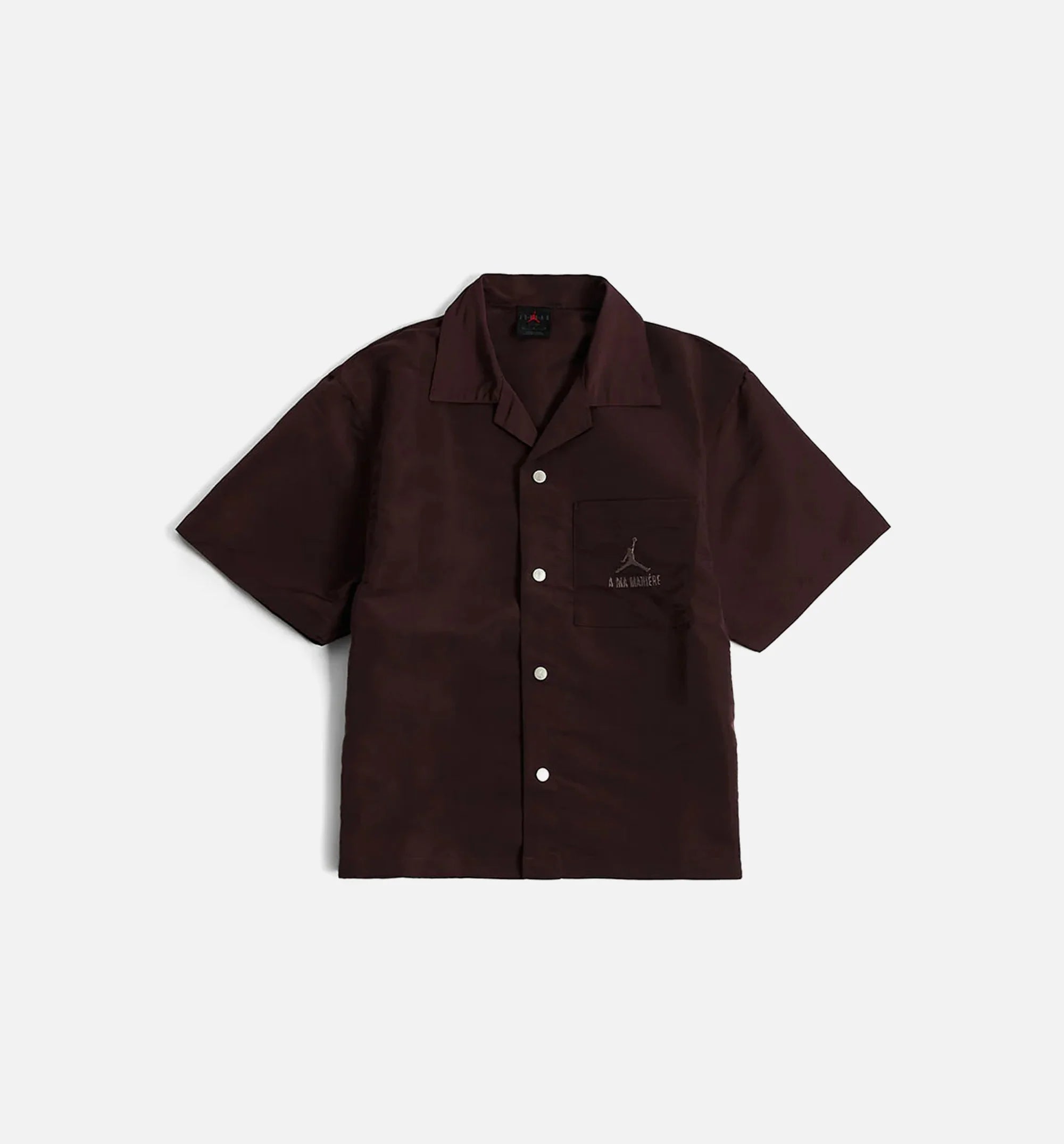 A Ma Maniére Warm Up Mens Short Sleeve Shirt Brown