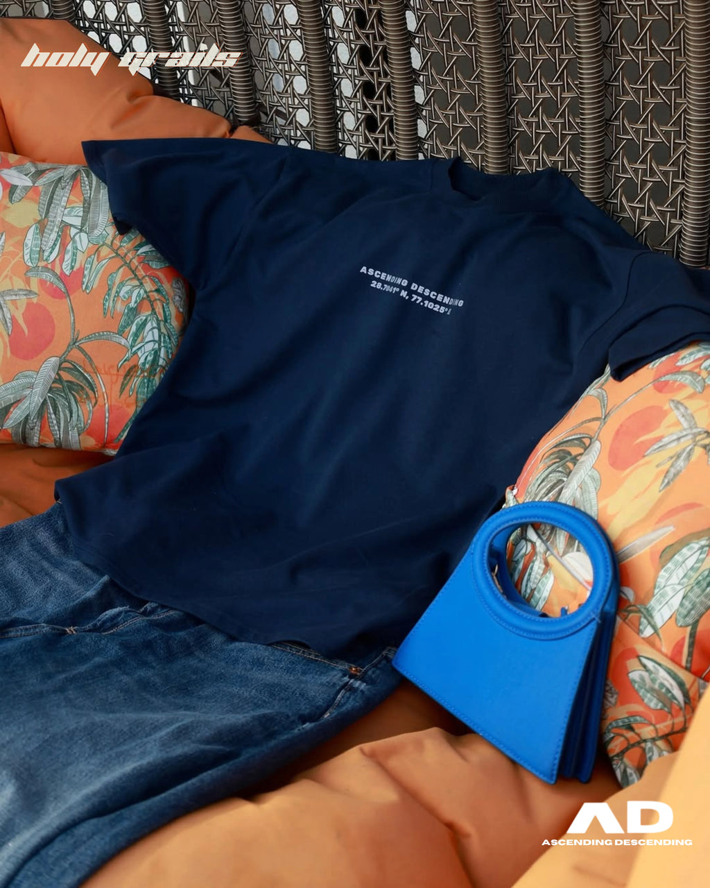 Bodycount Blue Oversize Tee HG x AD