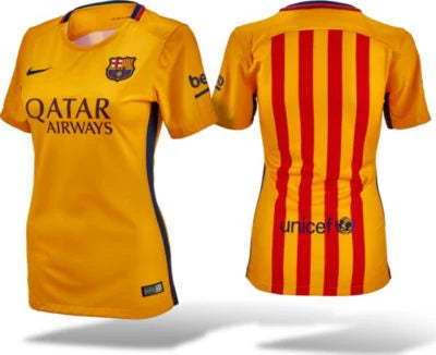 Nike Barcelona Away Stad Jersey 15 G