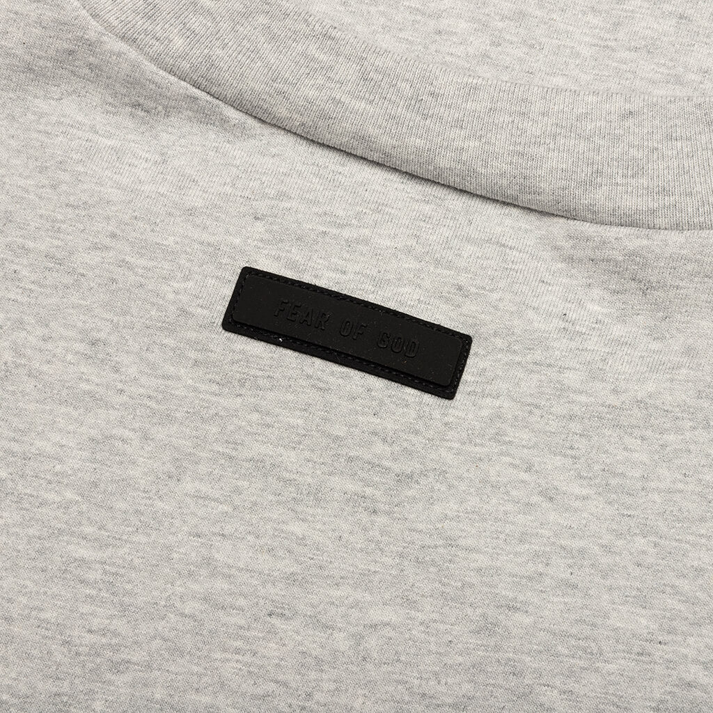 Crewneck T Shirt Light Heather Grey