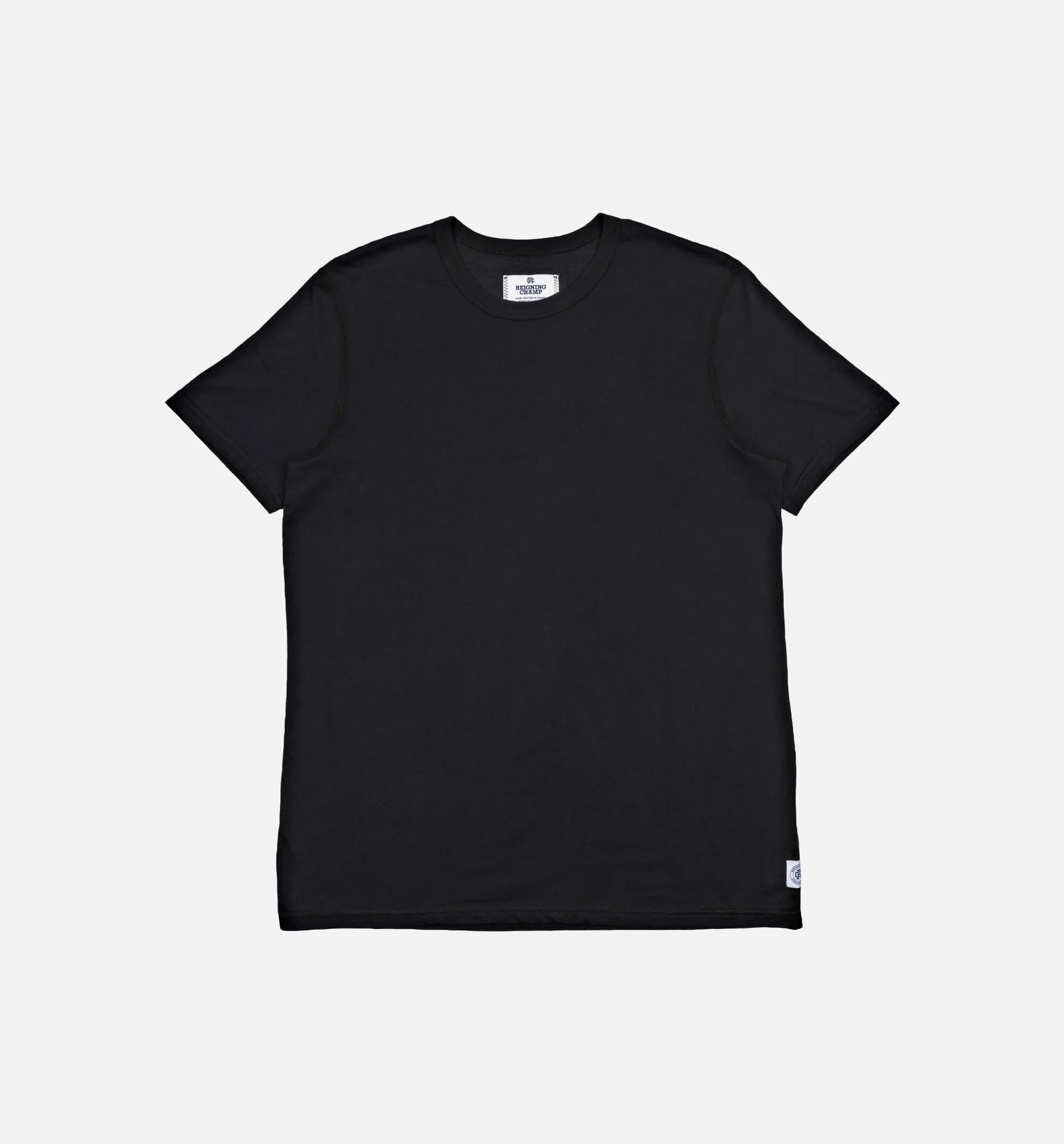 Reigning Champ SS Set In Tee Mens Black