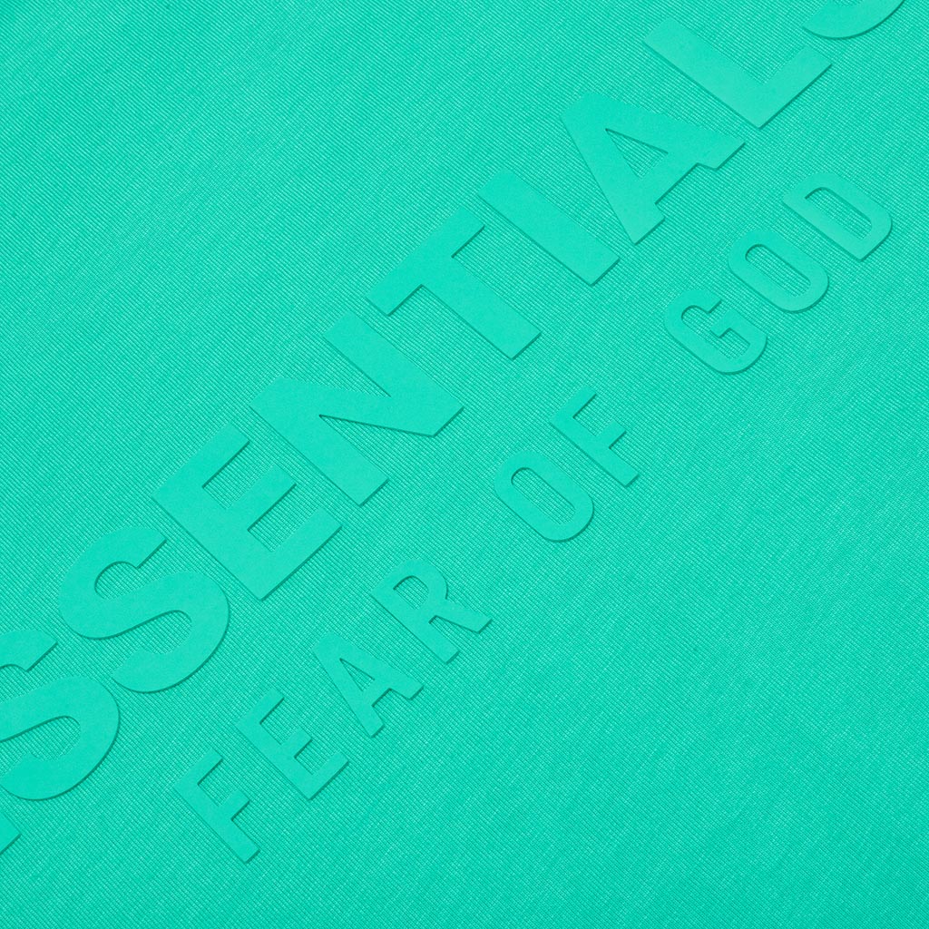 V Neck T Shirt Mint Leaf