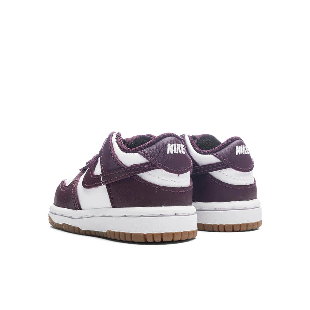 Dunk Low BTE TD White Burgundy Crush Gum Light Brown