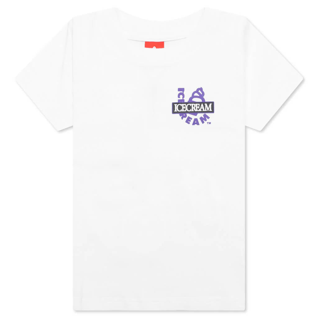 Kids Icons S S Tee White