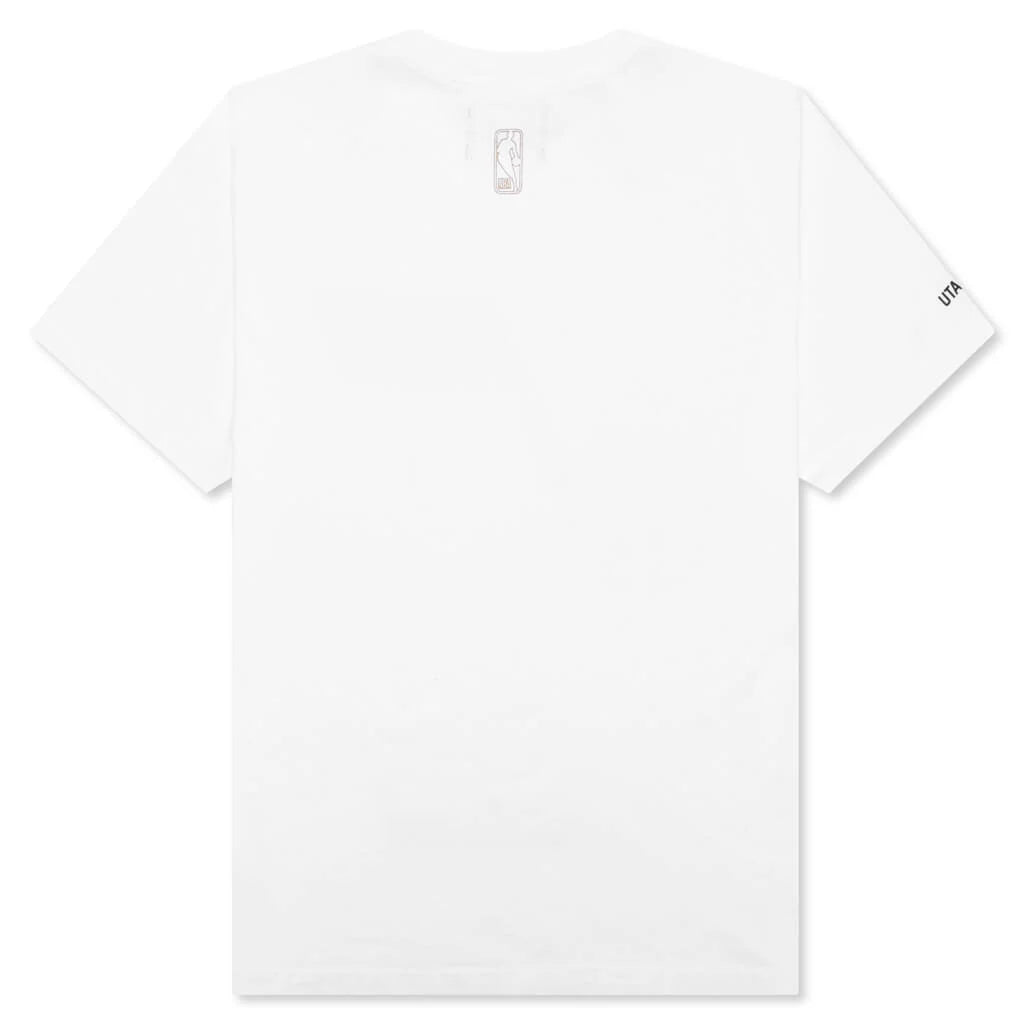 NBA Utah Jazz Simply Jazz Tee White