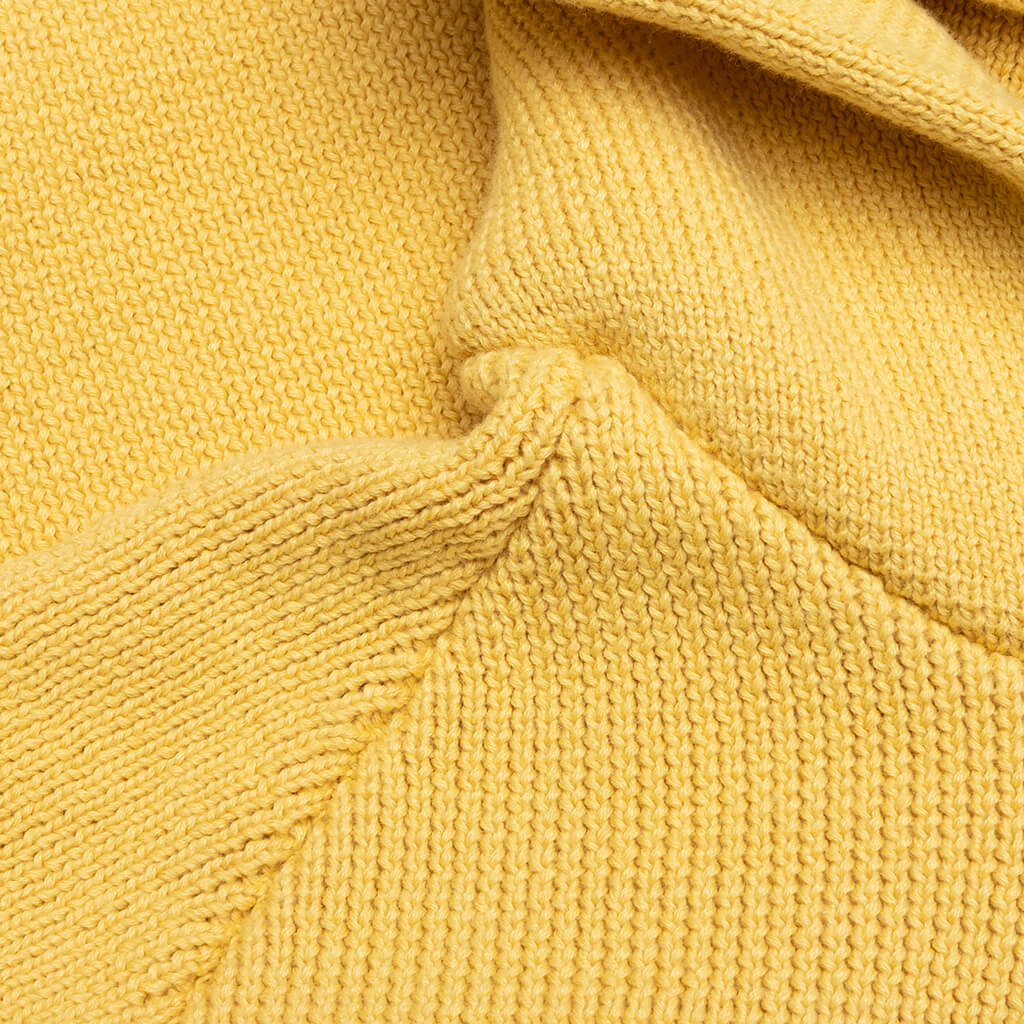 Kids Knit Hoodie Light Tuscan