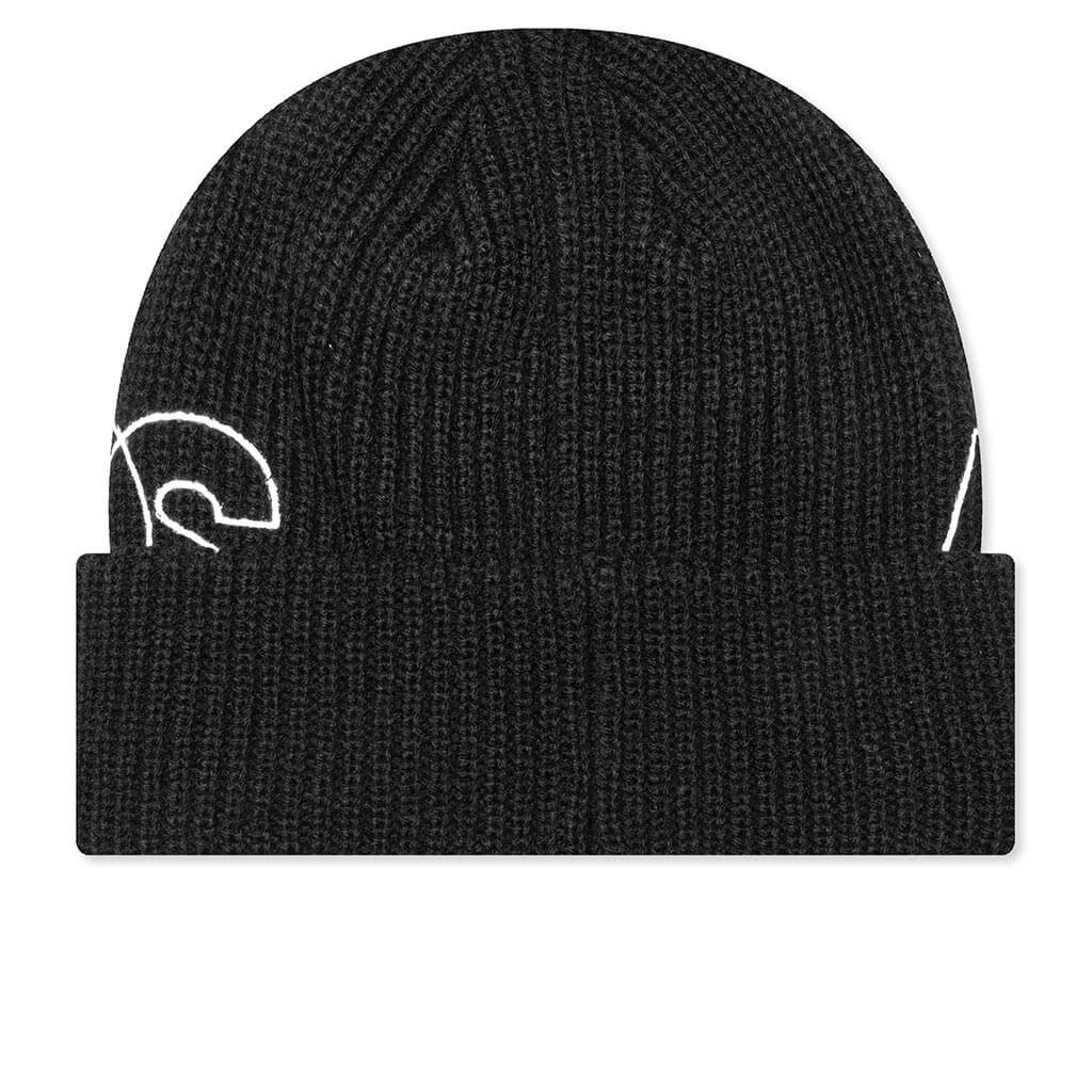 Outline Beanie Black