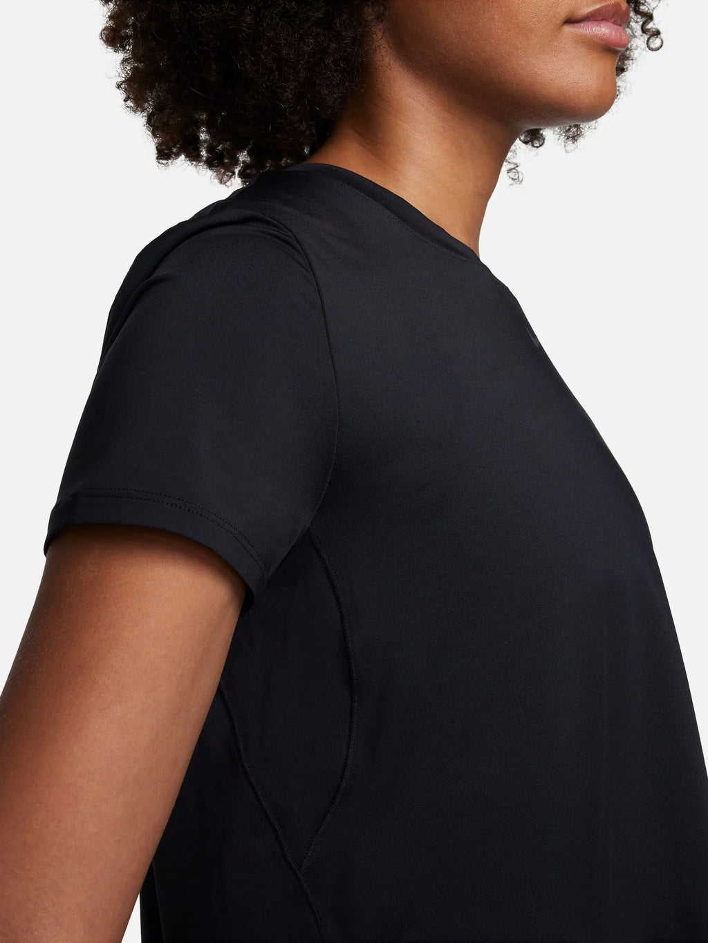 Nike Womens One Classic Dri FIT Short Sleeve Cropped Top