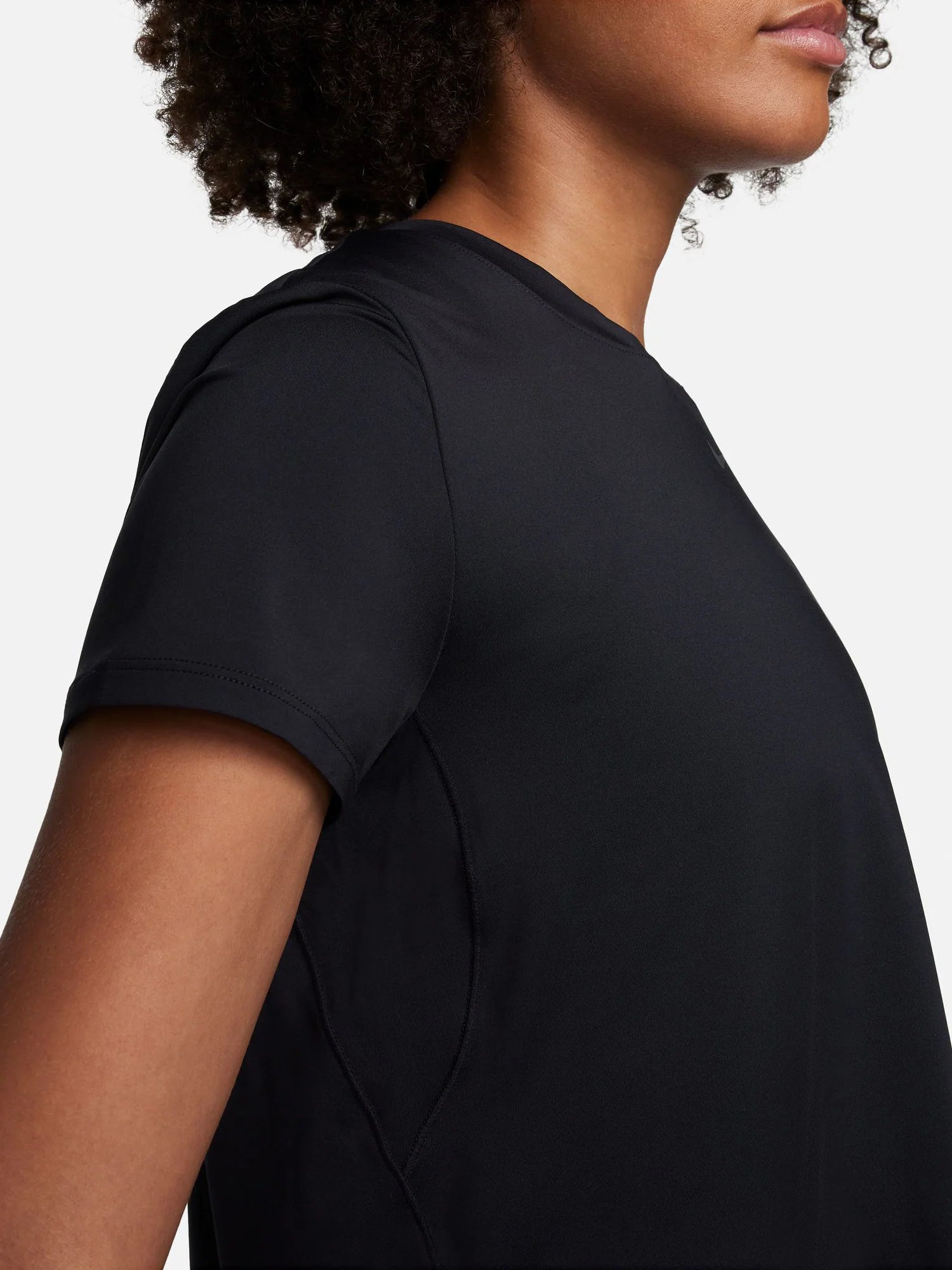 Nike Womens One Classic Dri FIT Short Sleeve Cropped Top