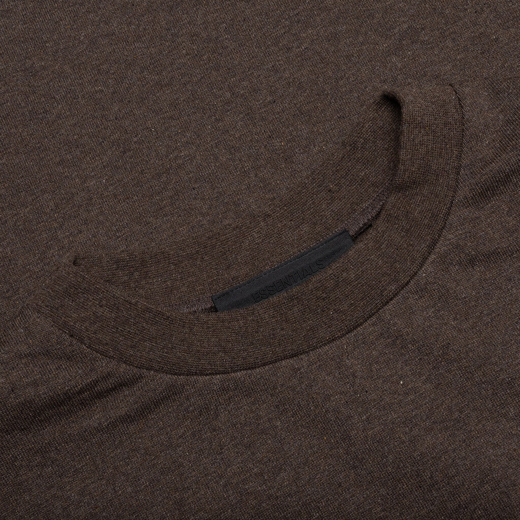 Essentials Heavy S S Tee Heather Wood