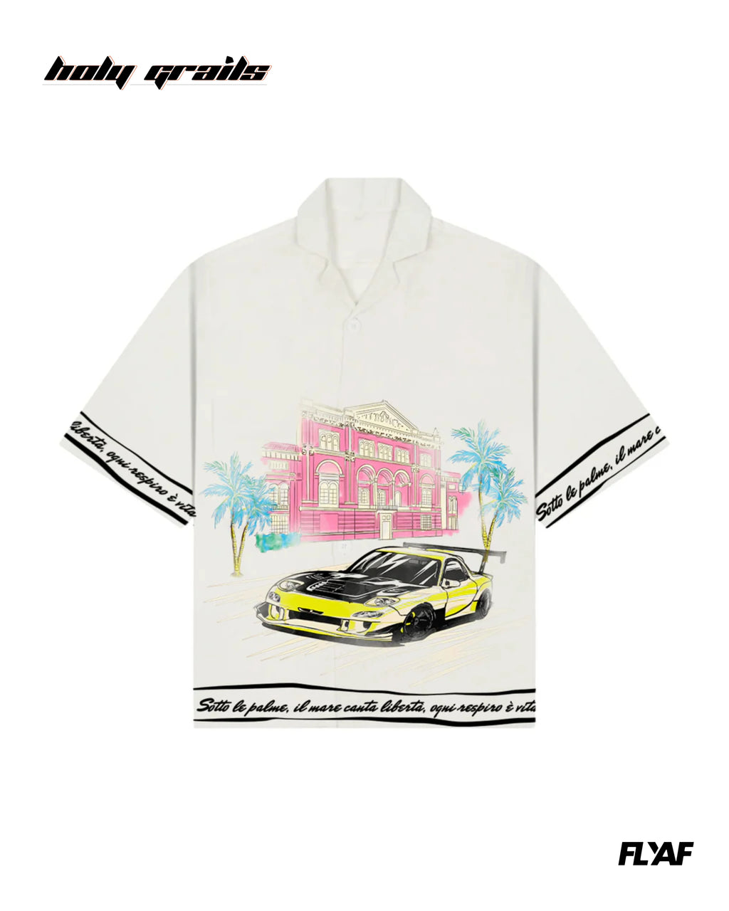 Liberta Racer Oversize Shirt HG x FLYAF