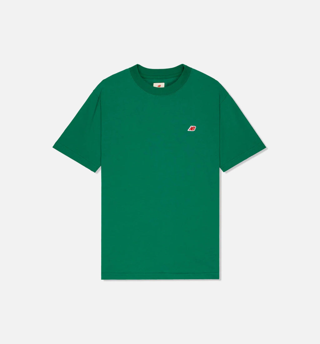 Made In USA Core Mens Short Sleeve Shirt Green