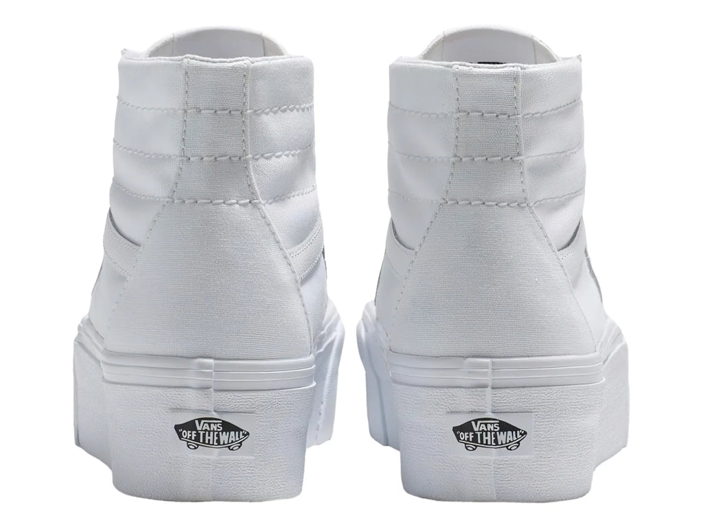 Tenis Vans Sk8 Hi Tapered Stackform Blancos para Mujer